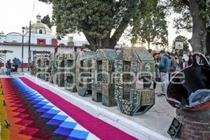 TLAXCALA . LETRAS MONUMENTALES IXTACUIXTLA