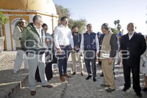 SAN ANDRÉS CHOLULA . ESCALINATA DEL POCITO