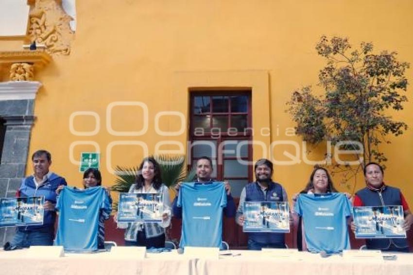 SAN ANDRÉS CHOLULA . CARRERA DEL MIGRANTE