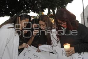 PROTESTA . ESTUDIANTE ATROPELLADA