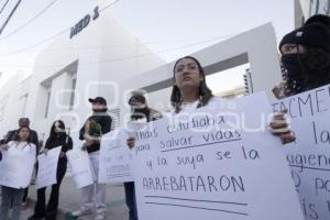 PROTESTA . ESTUDIANTE ATROPELLADA