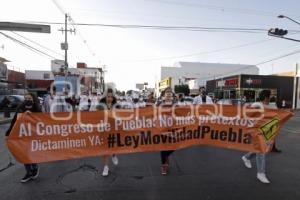 PROTESTA . ESTUDIANTE ATROPELLADA