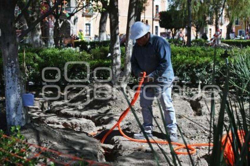 TLAXCALA . REHABILITACIÓN LUMINARIAS