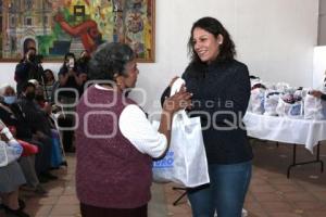 SAN ANDRÉS CHOLULA . ENTREGA COBERTORES 