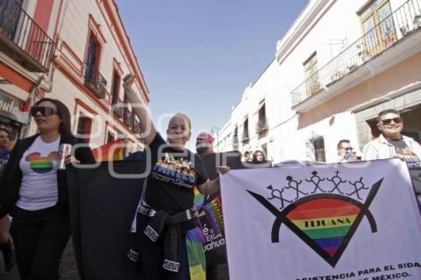 MANIFESTACIÓN . DERECHOS LGBTQ