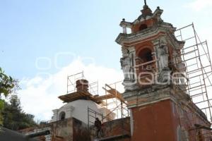 TLAXCALA . RESTAURACIÓN TEMPLO SAN DIEGO