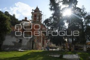 TLAXCALA . RESTAURACIÓN TEMPLO SAN DIEGO