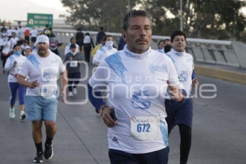 CARRERA . CORRE POR LA FRANJA