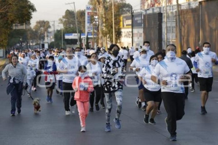 CARRERA . CORRE POR LA FRANJA