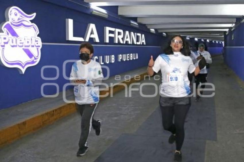 CARRERA . CORRE POR LA FRANJA