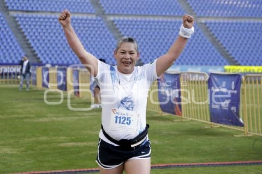 CARRERA . CORRE POR LA FRANJA