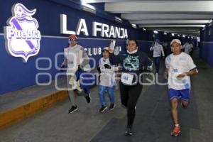 CARRERA . CORRE POR LA FRANJA