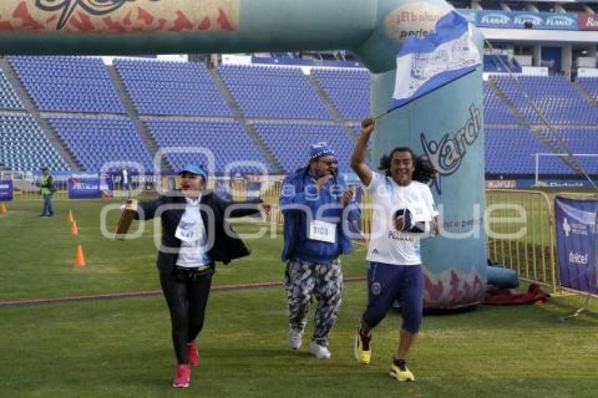 CARRERA . CORRE POR LA FRANJA