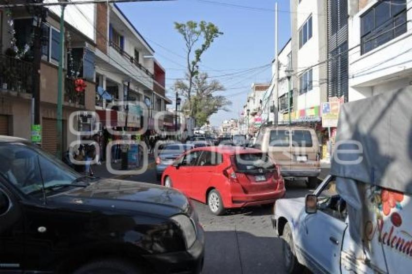 TLAXCALA . TRÁFICO VEHICULAR