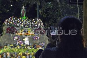 ATLIXCO . OFRENDA GUADALUPANA