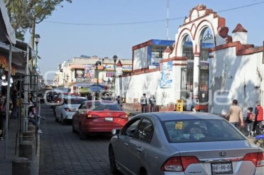 TLAXCALA . TRÁFICO VEHICULAR