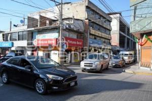 TLAXCALA . TRÁFICO VEHICULAR