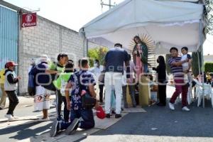 TEHUACÁN . VIRGEN DE GUADALUPE