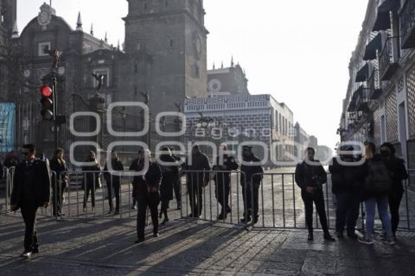 OPERATIVO . HOMENAJE GOBERNADOR