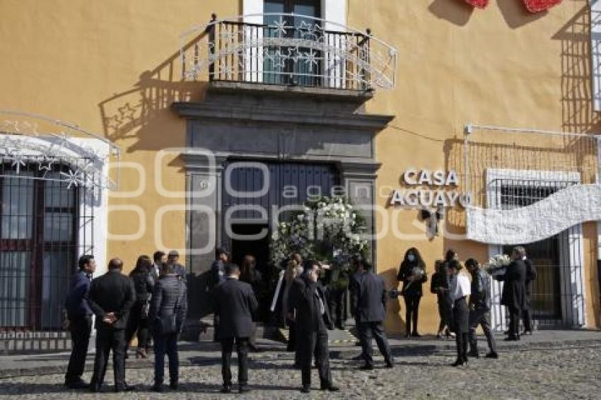 CASA AGUAYO . HOMENAJE GOBERNADOR