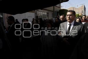 TEHUACÁN . FUNERAL MIGUEL BARBOSA