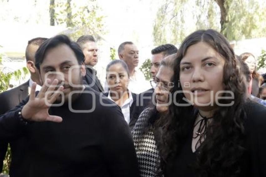 TEHUACÁN . FUNERAL MIGUEL BARBOSA