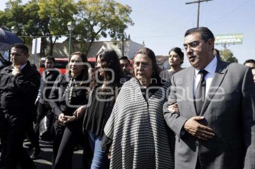 TEHUACÁN . FUNERAL MIGUEL BARBOSA