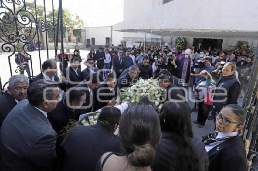 TEHUACÁN . FUNERAL MIGUEL BARBOSA