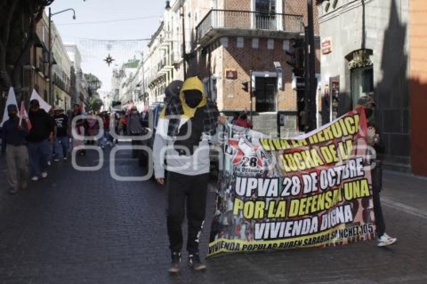 MANIFESTACIÓN . UPVA 28 DE OCTUBRE