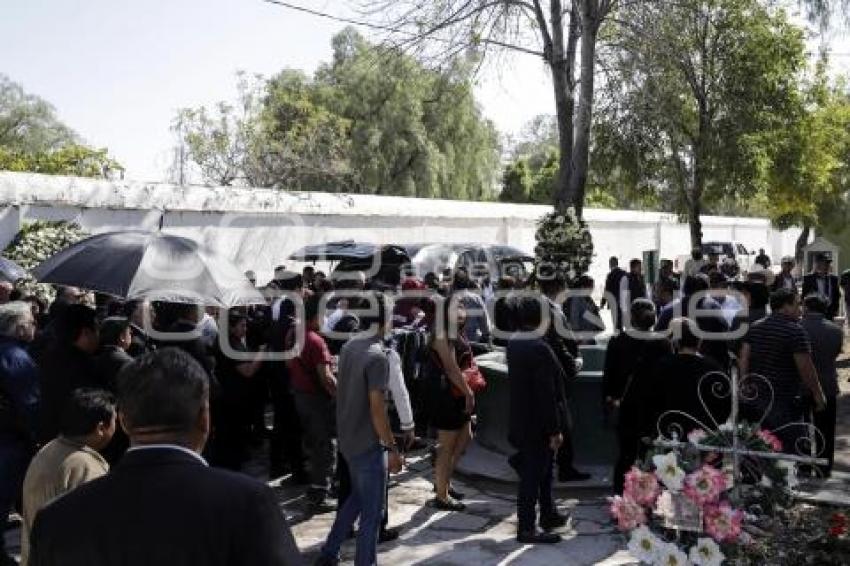 TEHUACÁN . FUNERAL MIGUEL BARBOSA