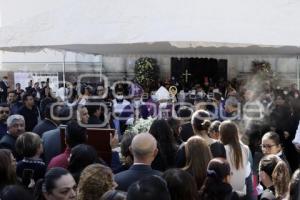 TEHUACÁN . FUNERAL MIGUEL BARBOSA