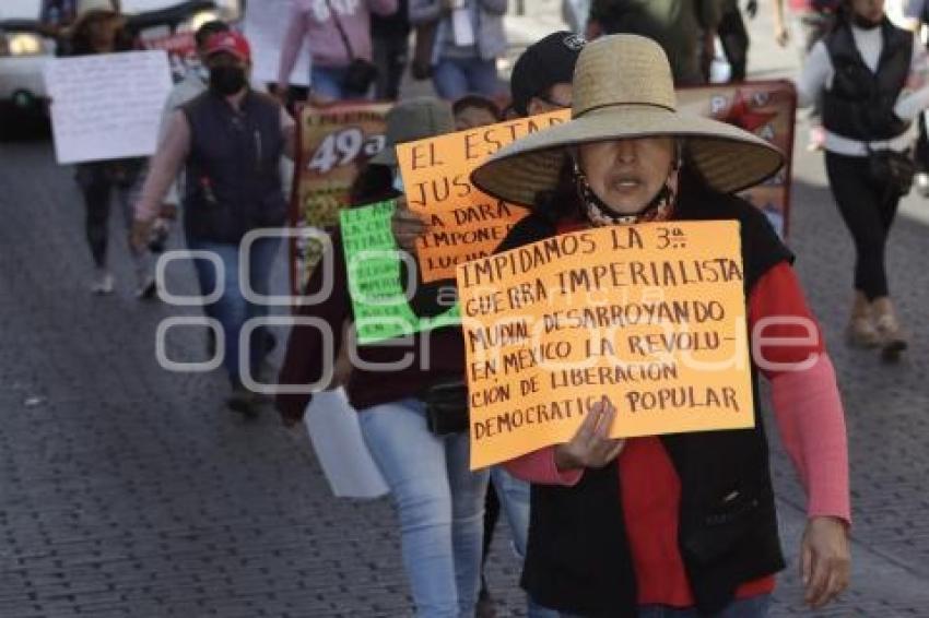 MANIFESTACIÓN . UPVA 28 DE OCTUBRE