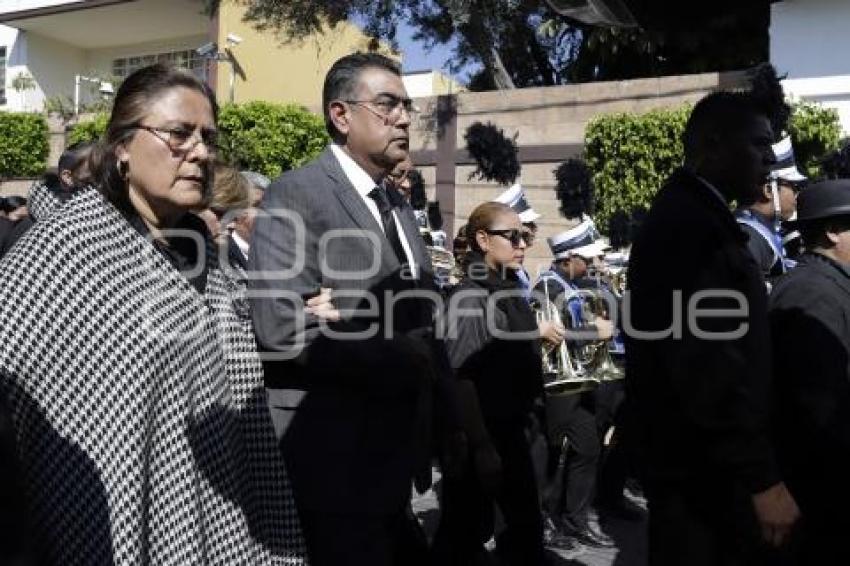 TEHUACÁN . FUNERAL MIGUEL BARBOSA