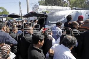 TEHUACÁN . FUNERAL MIGUEL BARBOSA