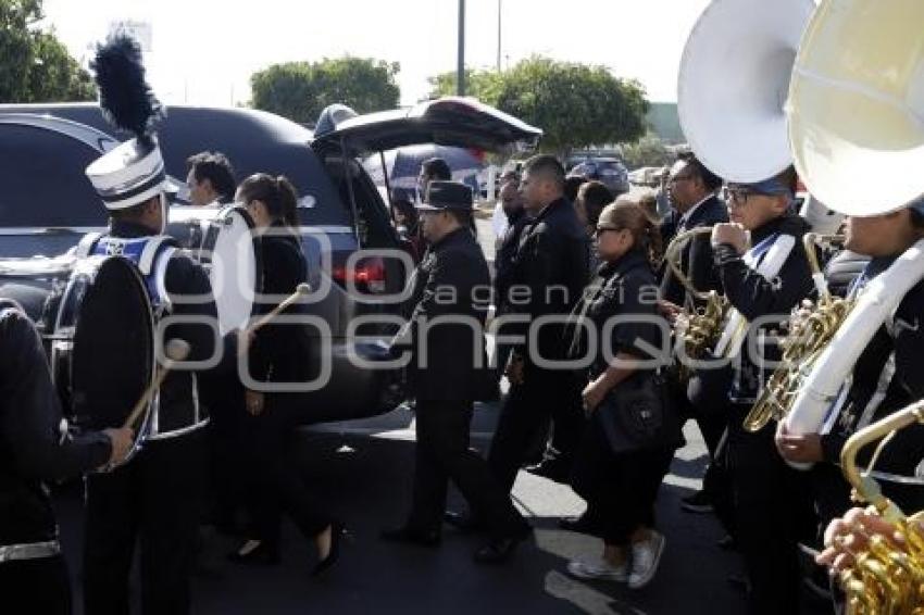 TEHUACÁN . FUNERAL MIGUEL BARBOSA