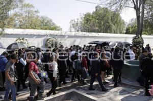 TEHUACÁN . FUNERAL MIGUEL BARBOSA