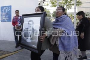 TEHUACÁN . FUNERAL MIGUEL BARBOSA