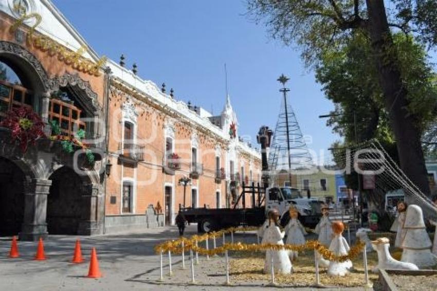 TLAXCALA . ÁRBOL NAVIDEÑO