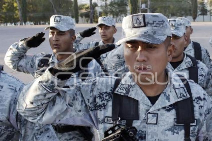 GUARDIA NACIONAL . TOMA DE POSESIÓN