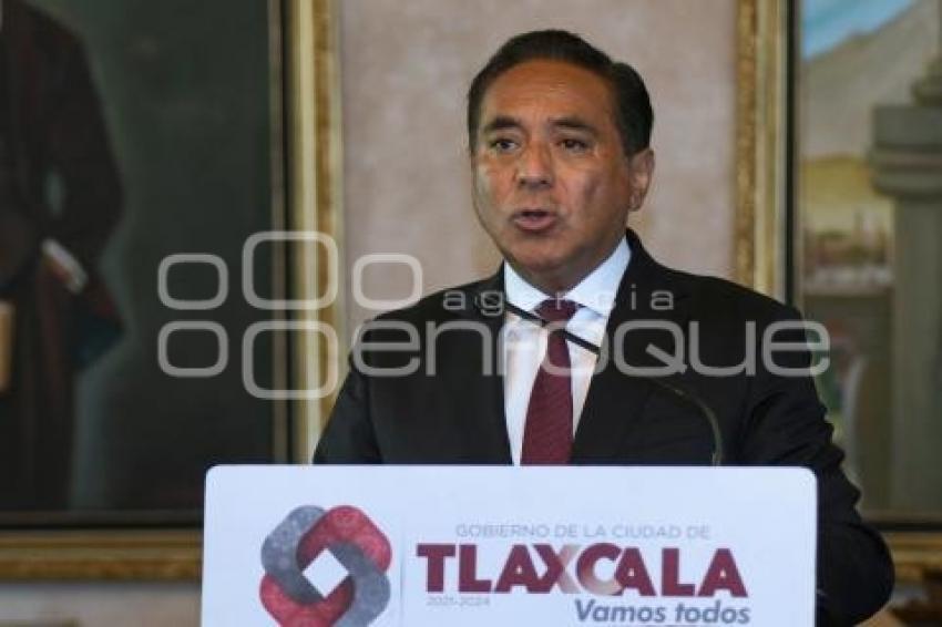 TLAXCALA . INFORME JORGE CORICHI