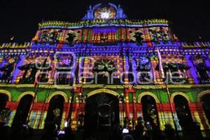 AYUNTAMIENTO . VIDEOMAPPING NAVIDEÑO