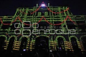 AYUNTAMIENTO . VIDEOMAPPING NAVIDEÑO