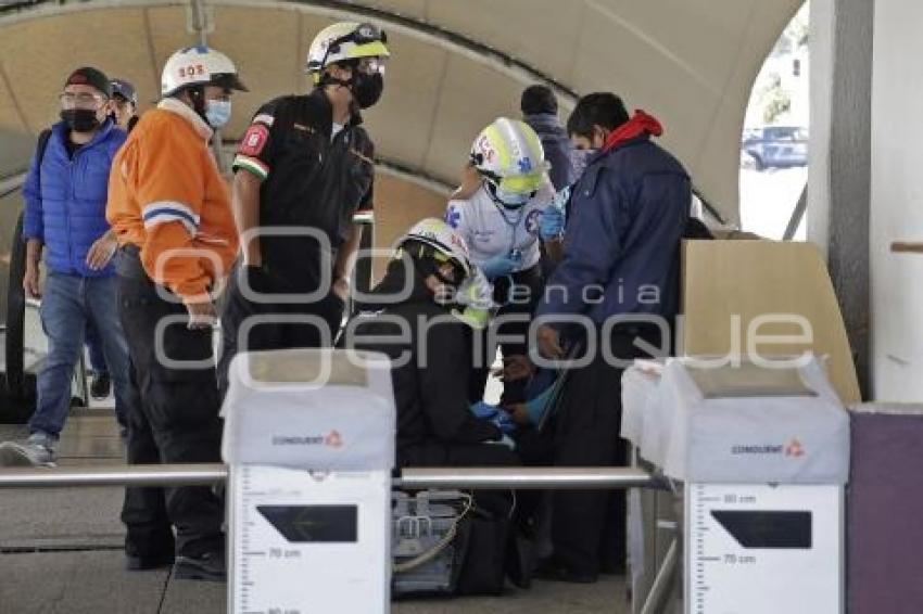 METROBÚS . EMERGENCIA MÉDICA