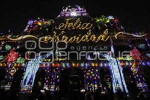 AYUNTAMIENTO . VIDEOMAPPING NAVIDEÑO