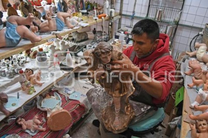 TLAXCALA . RESTAURACIÓN NACIMIENTOS