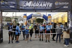 SAN ANDRÉS CHOLULA . CARRERA DEL MIGRANTE