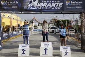 SAN ANDRÉS CHOLULA . CARRERA DEL MIGRANTE