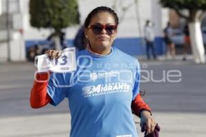 SAN ANDRÉS CHOLULA . CARRERA DEL MIGRANTE