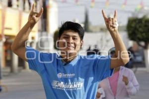 SAN ANDRÉS CHOLULA . CARRERA DEL MIGRANTE