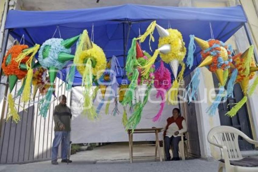 SAN PEDRO CHOLULA . ELABORACIÓN PIÑATAS